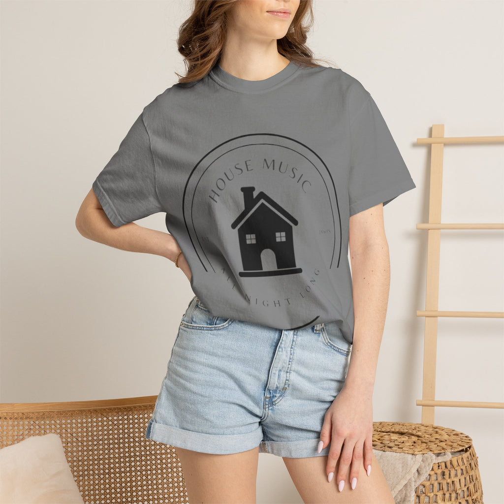 House Music T-Shirt — Home Is Where The Heart Is DJ Tee