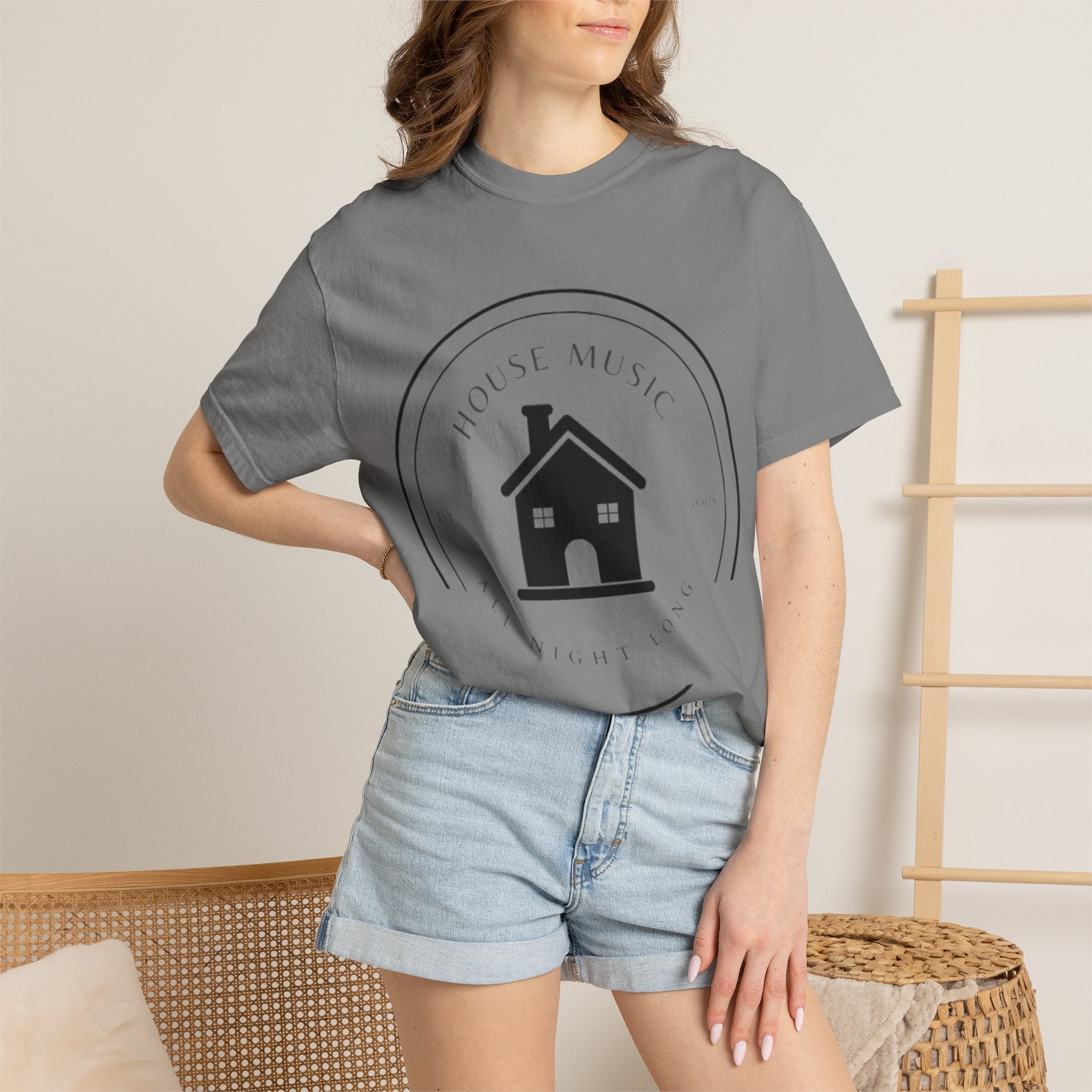 House Music T-Shirt — Home Is Where The Heart Is DJ Tee