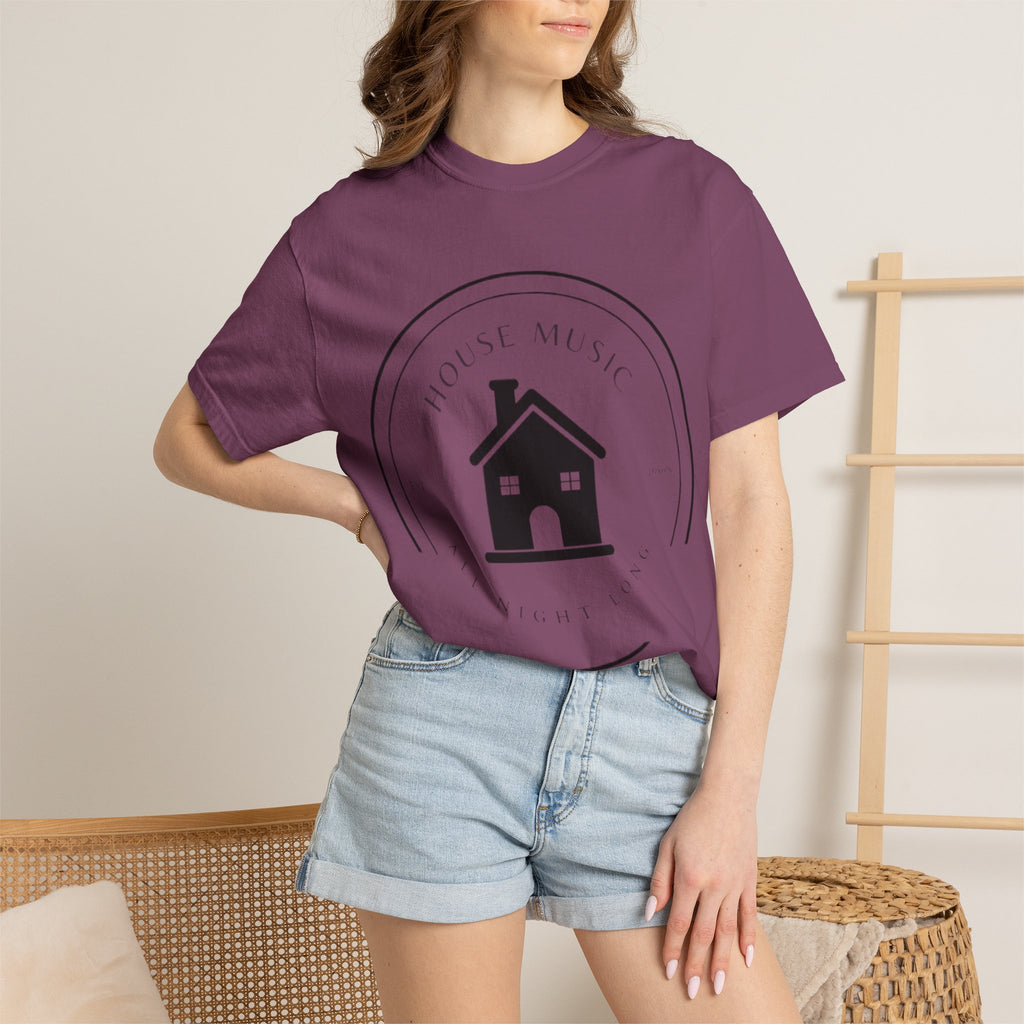 House Music T-Shirt — Home Is Where The Heart Is DJ Tee