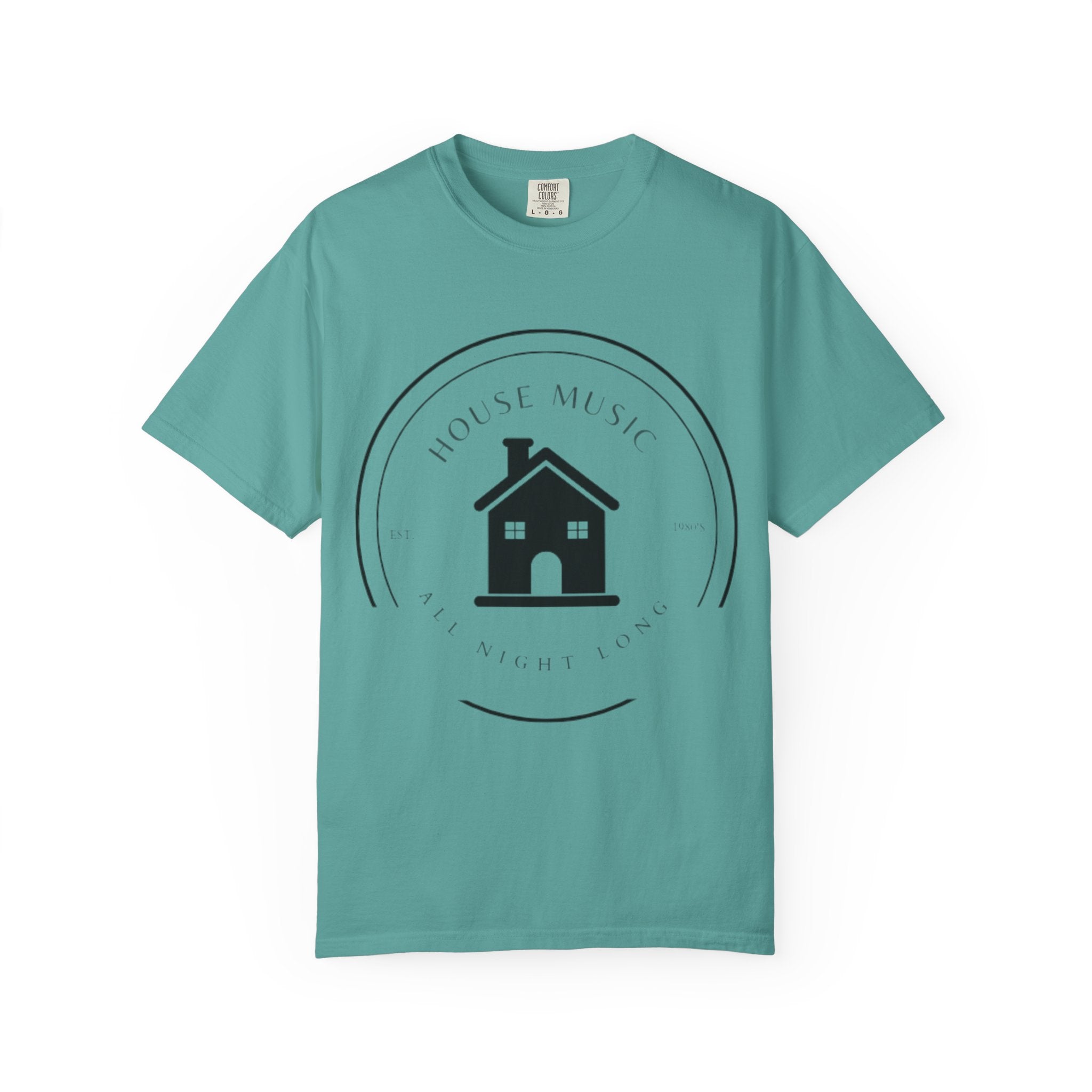 House Music T-Shirt — Home Is Where The Heart Is DJ Tee