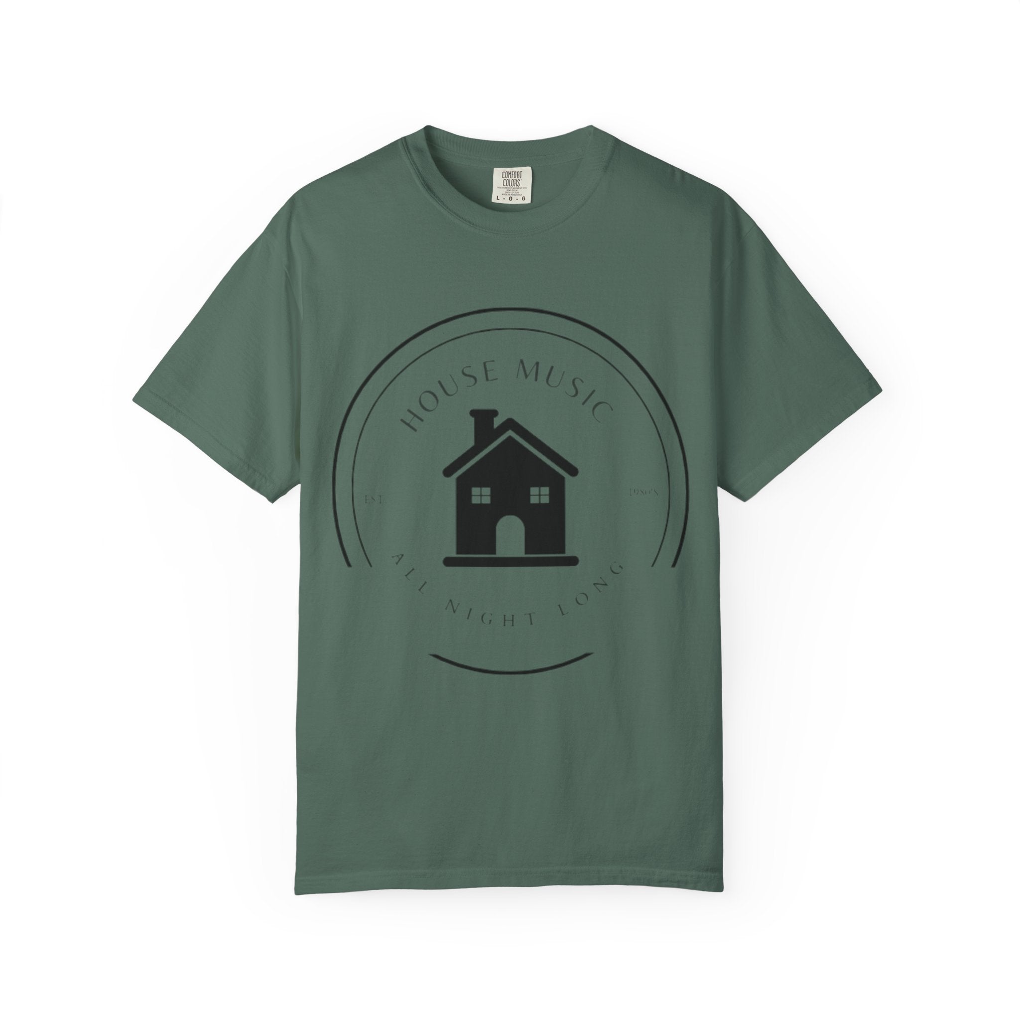 House Music T-Shirt — Home Is Where The Heart Is DJ Tee