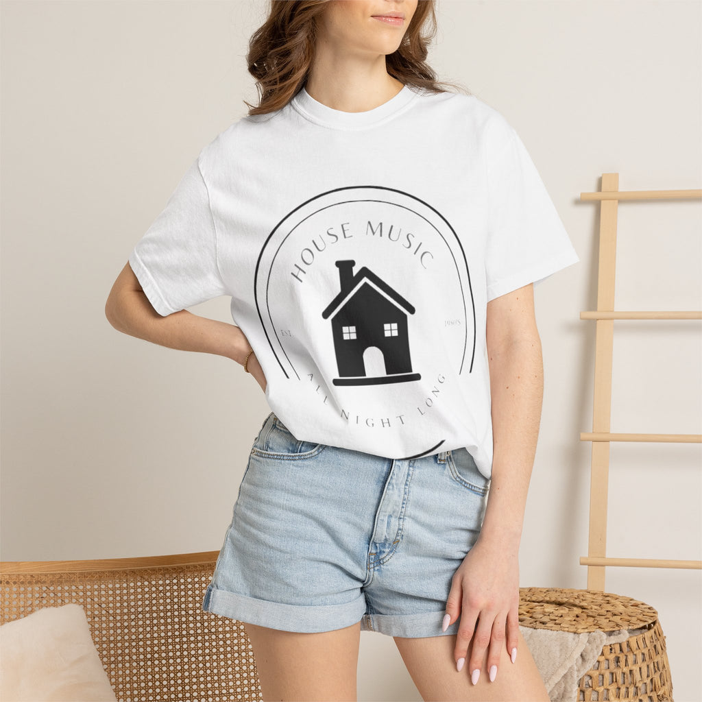 House Music T-Shirt — Home Is Where The Heart Is DJ Tee