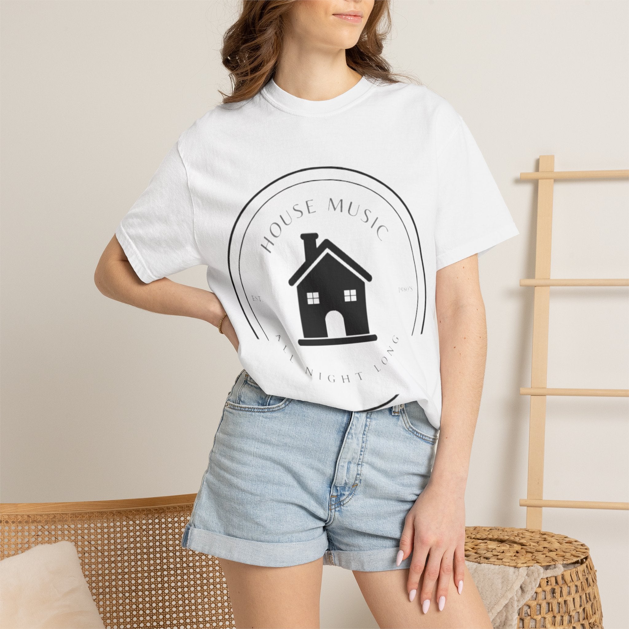 House Music T-Shirt — Home Is Where The Heart Is DJ Tee