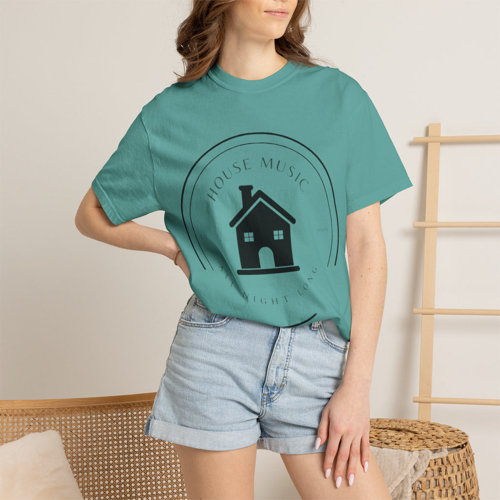 House Music T-Shirt — Home Is Where The Heart Is DJ Tee