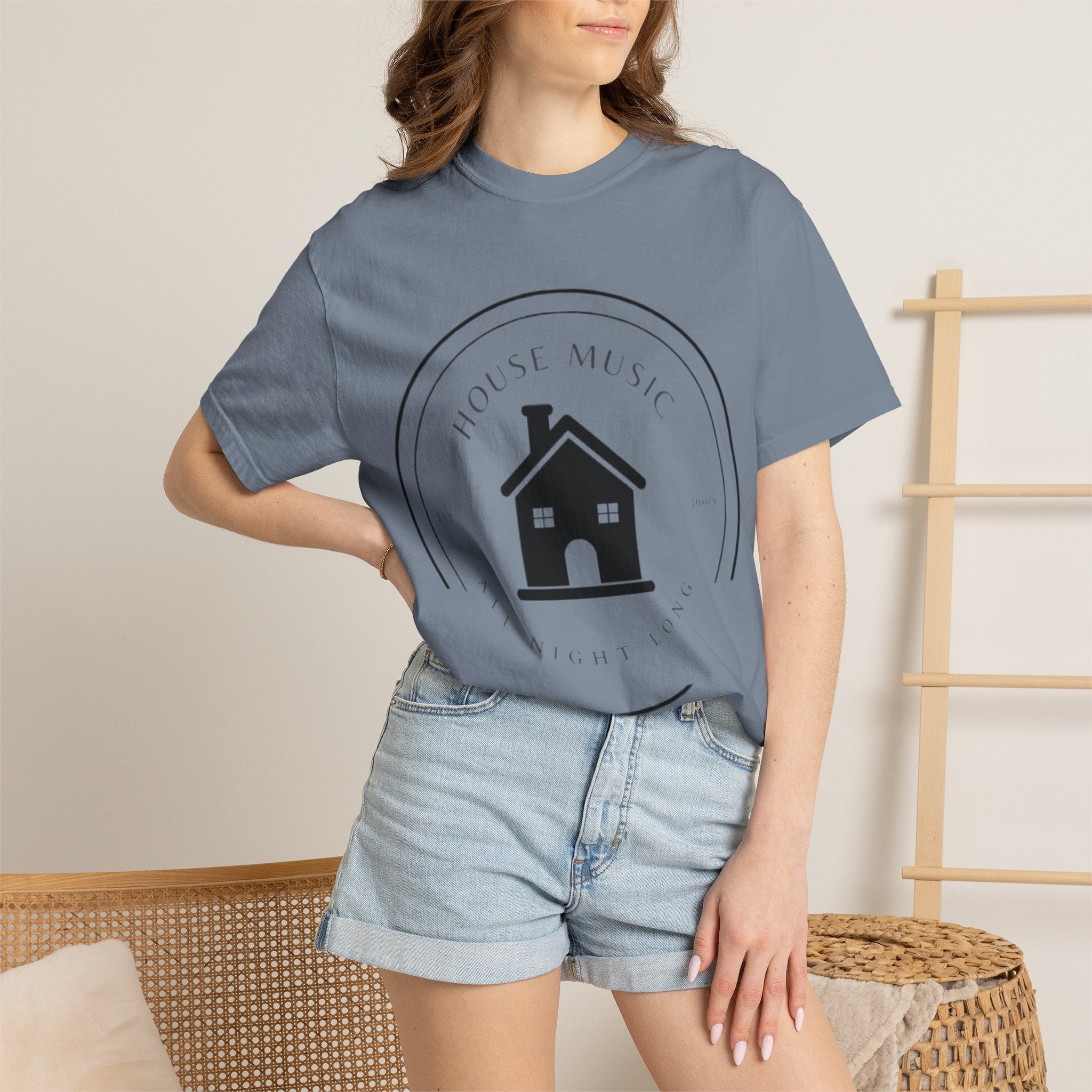 House Music T-Shirt — Home Is Where The Heart Is DJ Tee