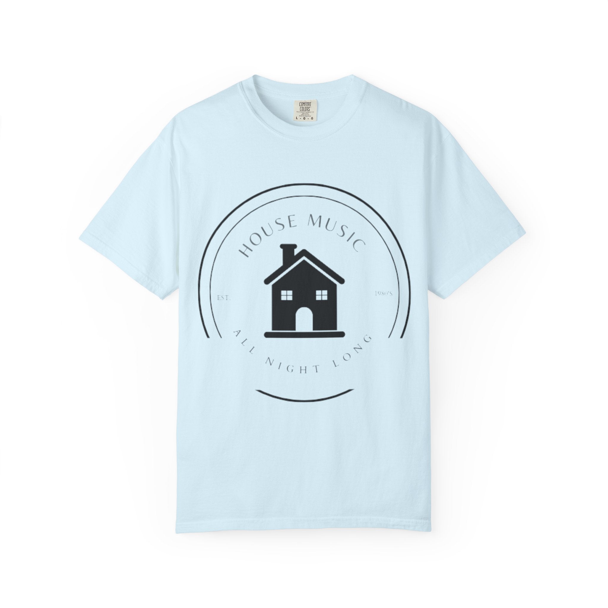 House Music T-Shirt — Home Is Where The Heart Is DJ Tee