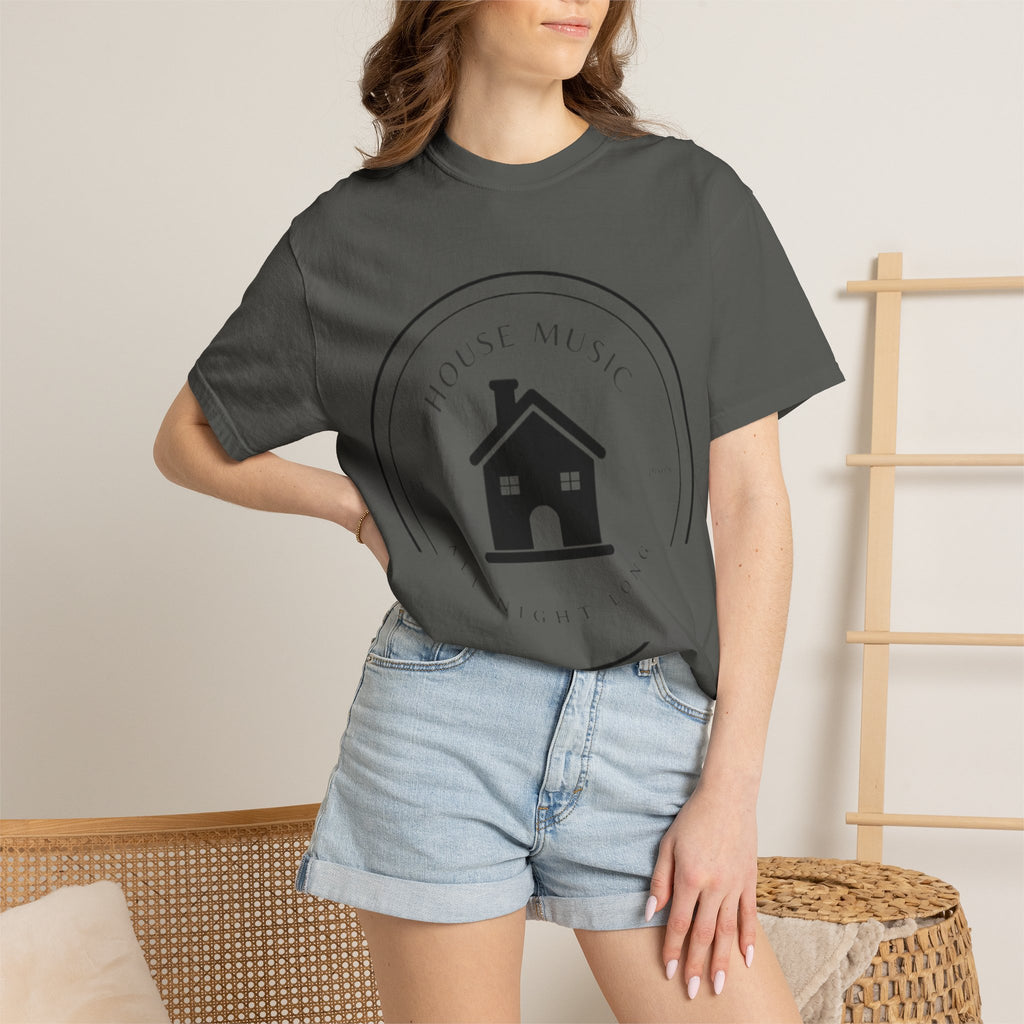 House Music T-Shirt — Home Is Where The Heart Is DJ Tee