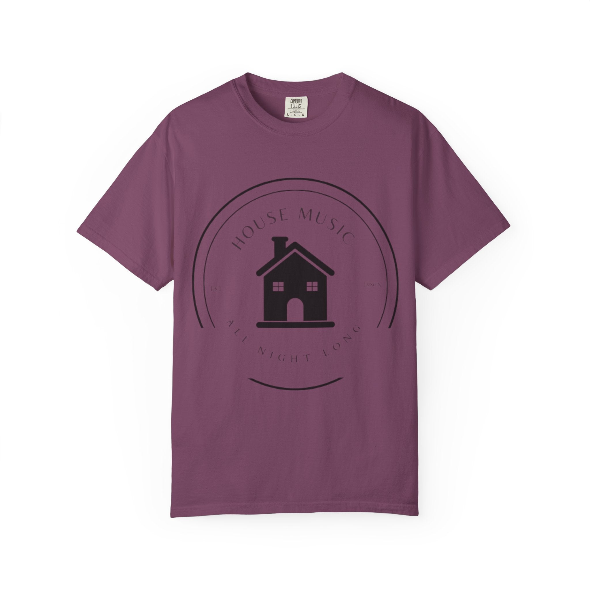 House Music T-Shirt — Home Is Where The Heart Is DJ Tee