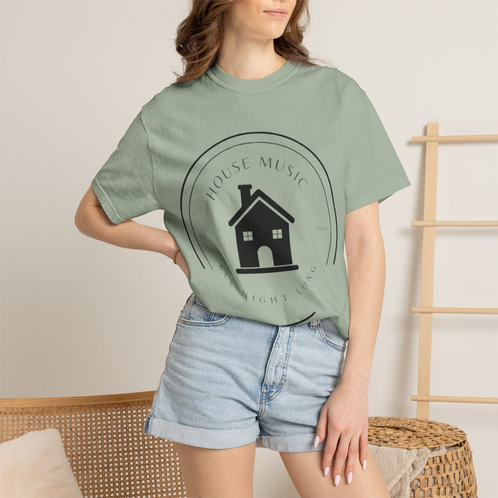House Music T-Shirt — Home Is Where The Heart Is DJ Tee