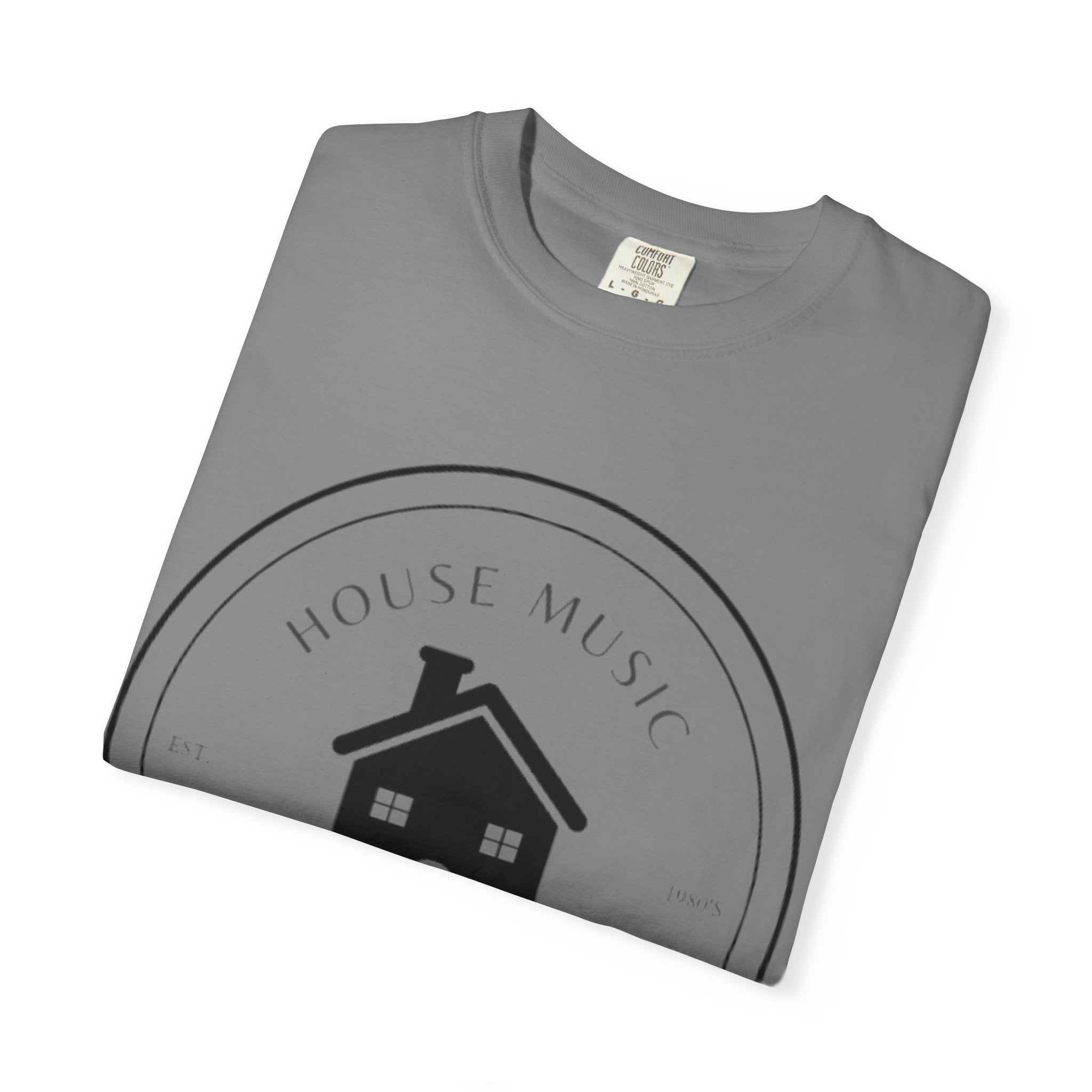 House Music T-Shirt — Home Is Where The Heart Is DJ Tee
