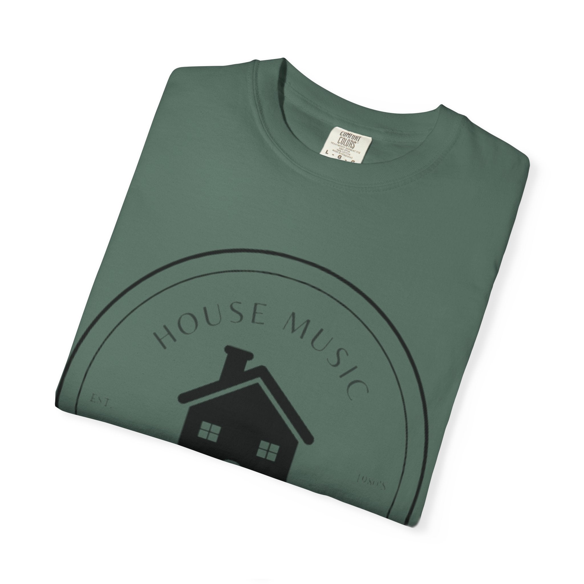 House Music T-Shirt — Home Is Where The Heart Is DJ Tee