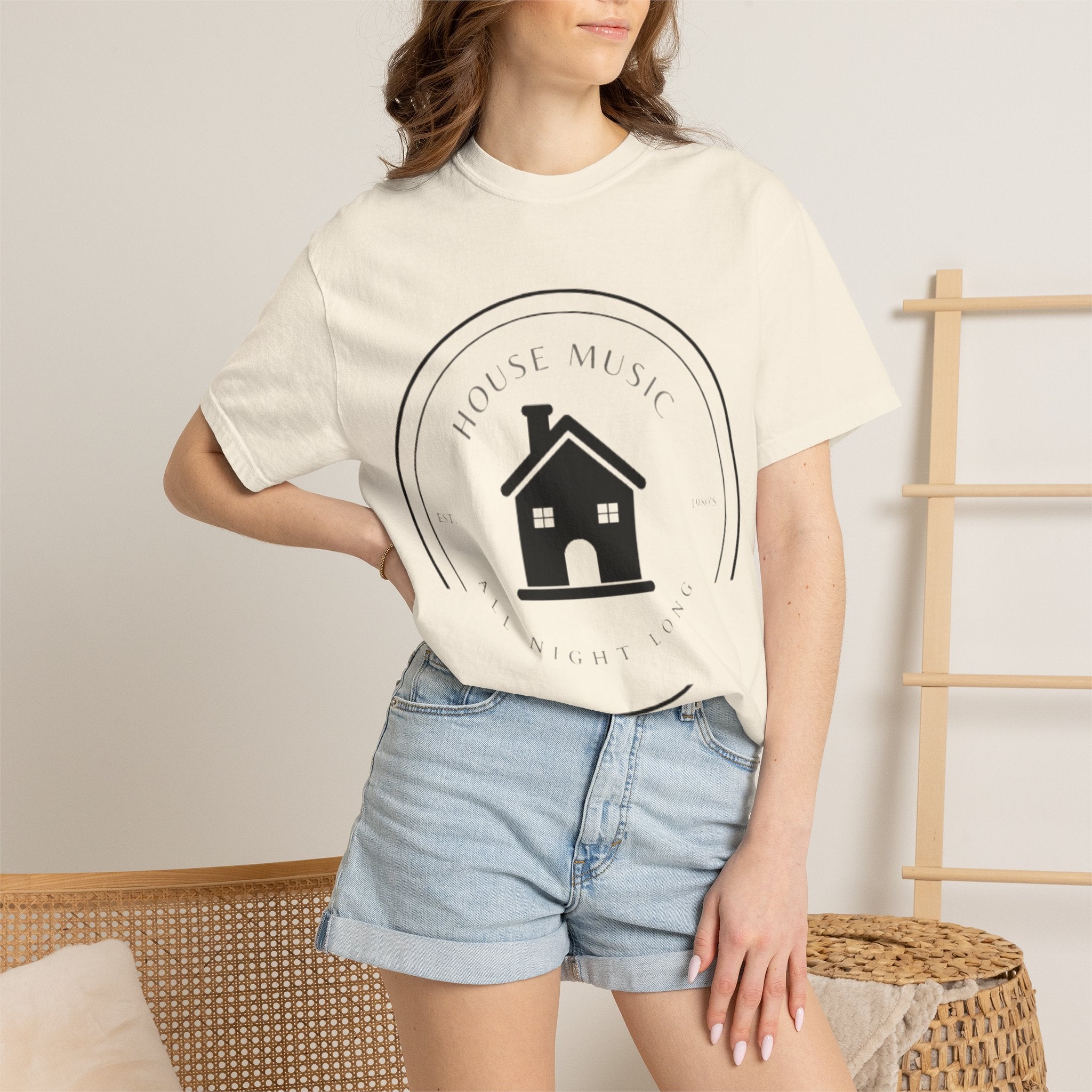 House Music T-Shirt — Home Is Where The Heart Is DJ Tee