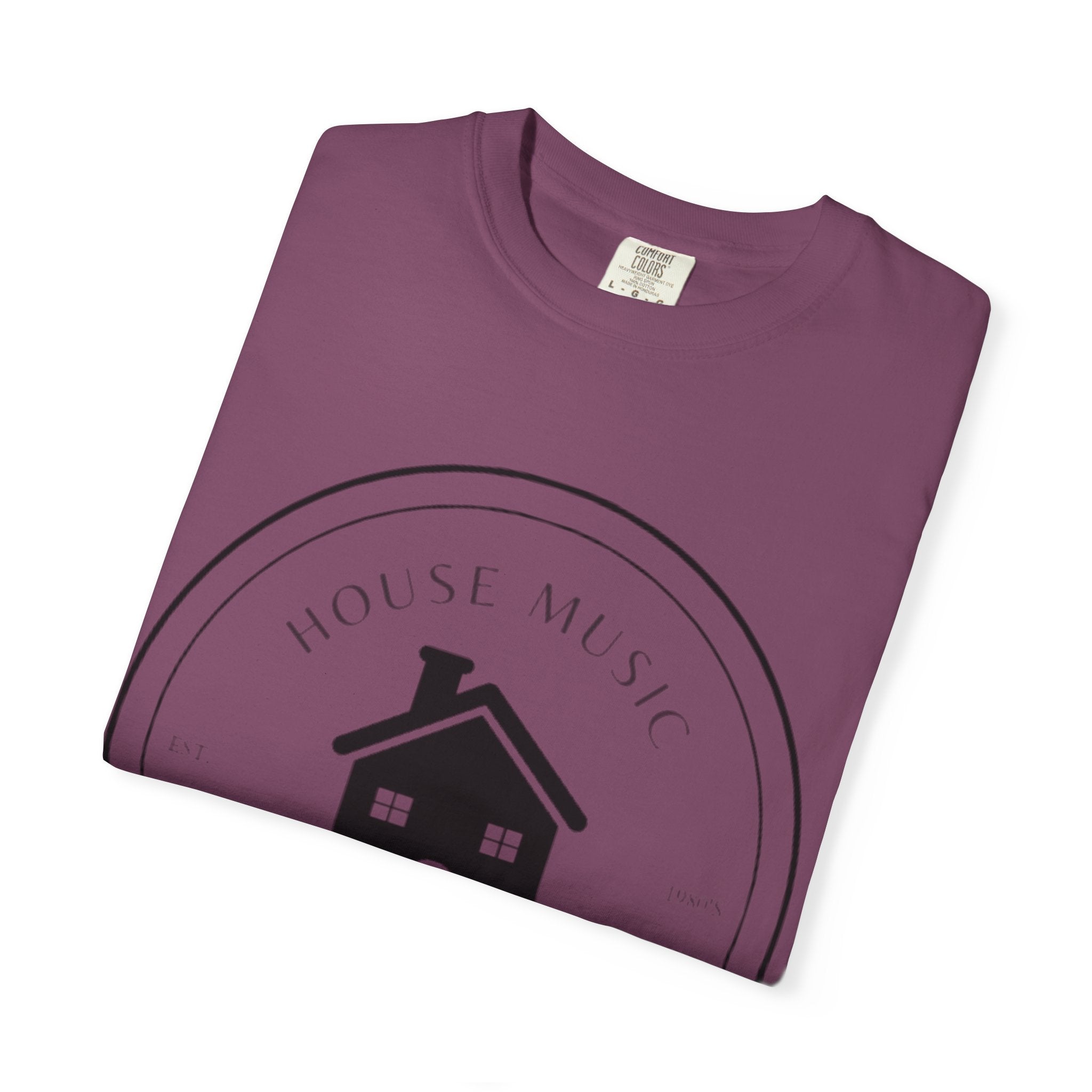 House Music T-Shirt — Home Is Where The Heart Is DJ Tee