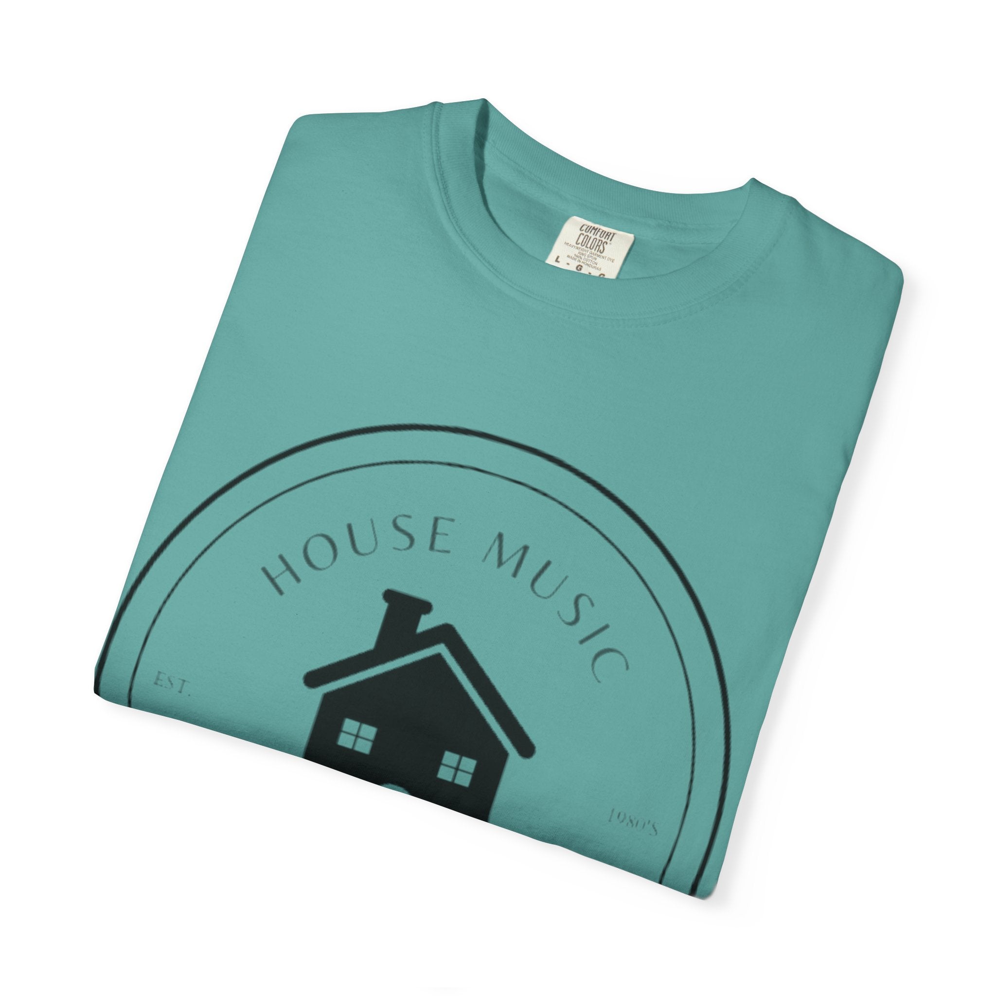 House Music T-Shirt — Home Is Where The Heart Is DJ Tee