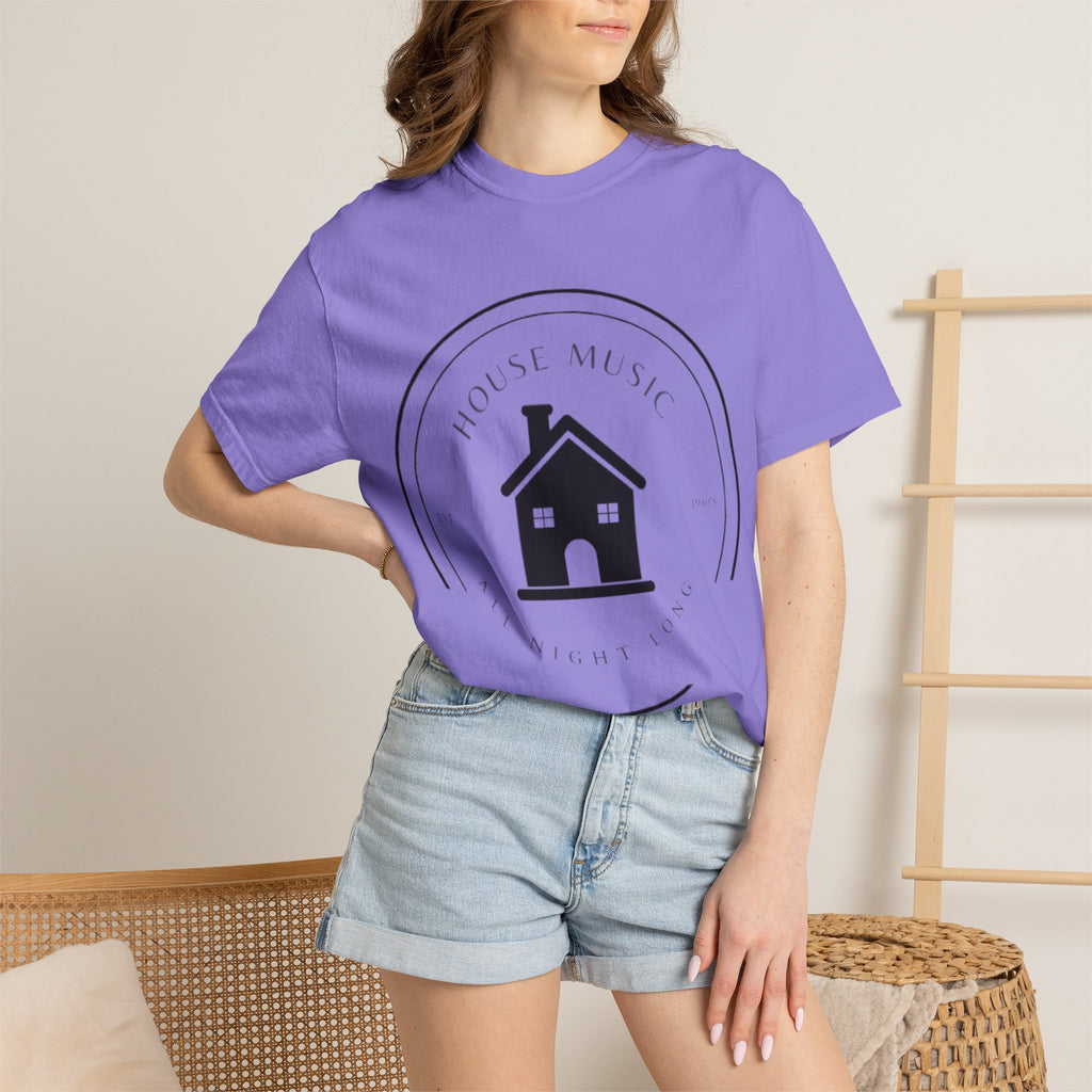 House Music T-Shirt — Home Is Where The Heart Is DJ Tee