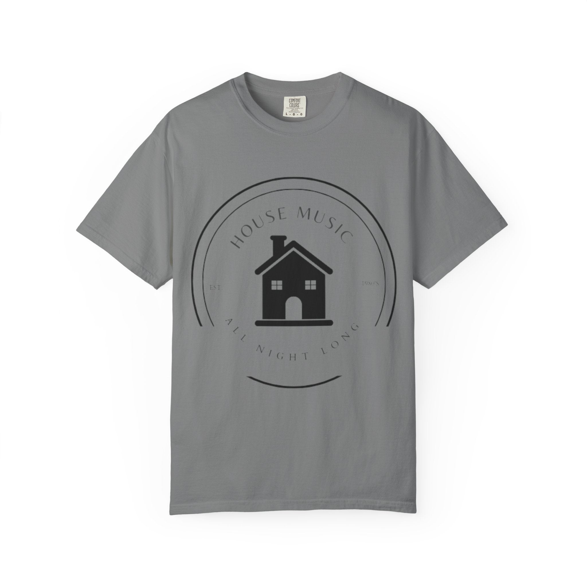 House Music T-Shirt — Home Is Where The Heart Is DJ Tee