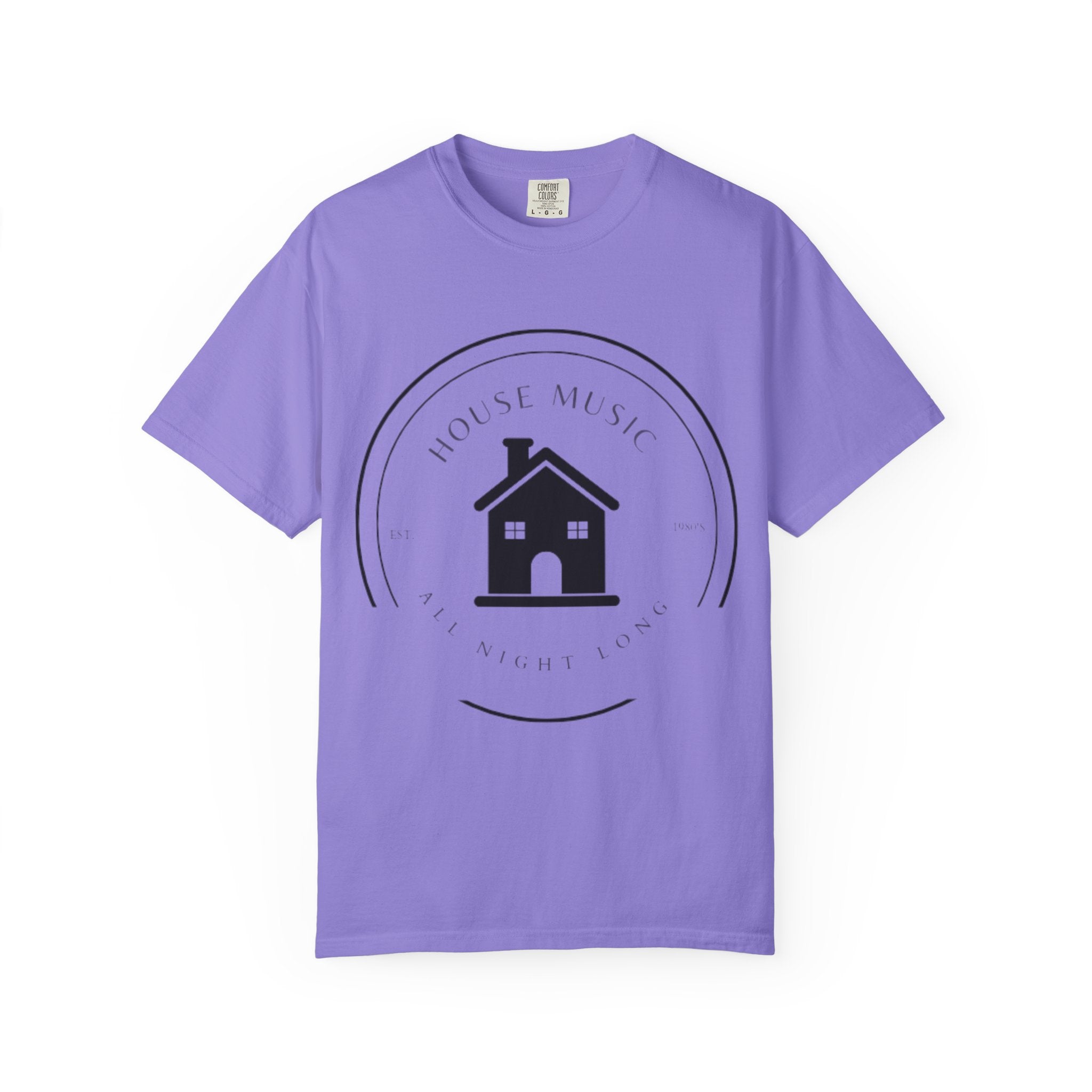 House Music T-Shirt — Home Is Where The Heart Is DJ Tee