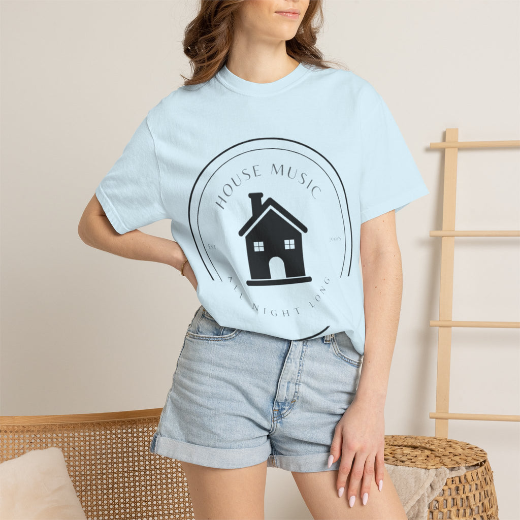 House Music T-Shirt — Home Is Where The Heart Is DJ Tee