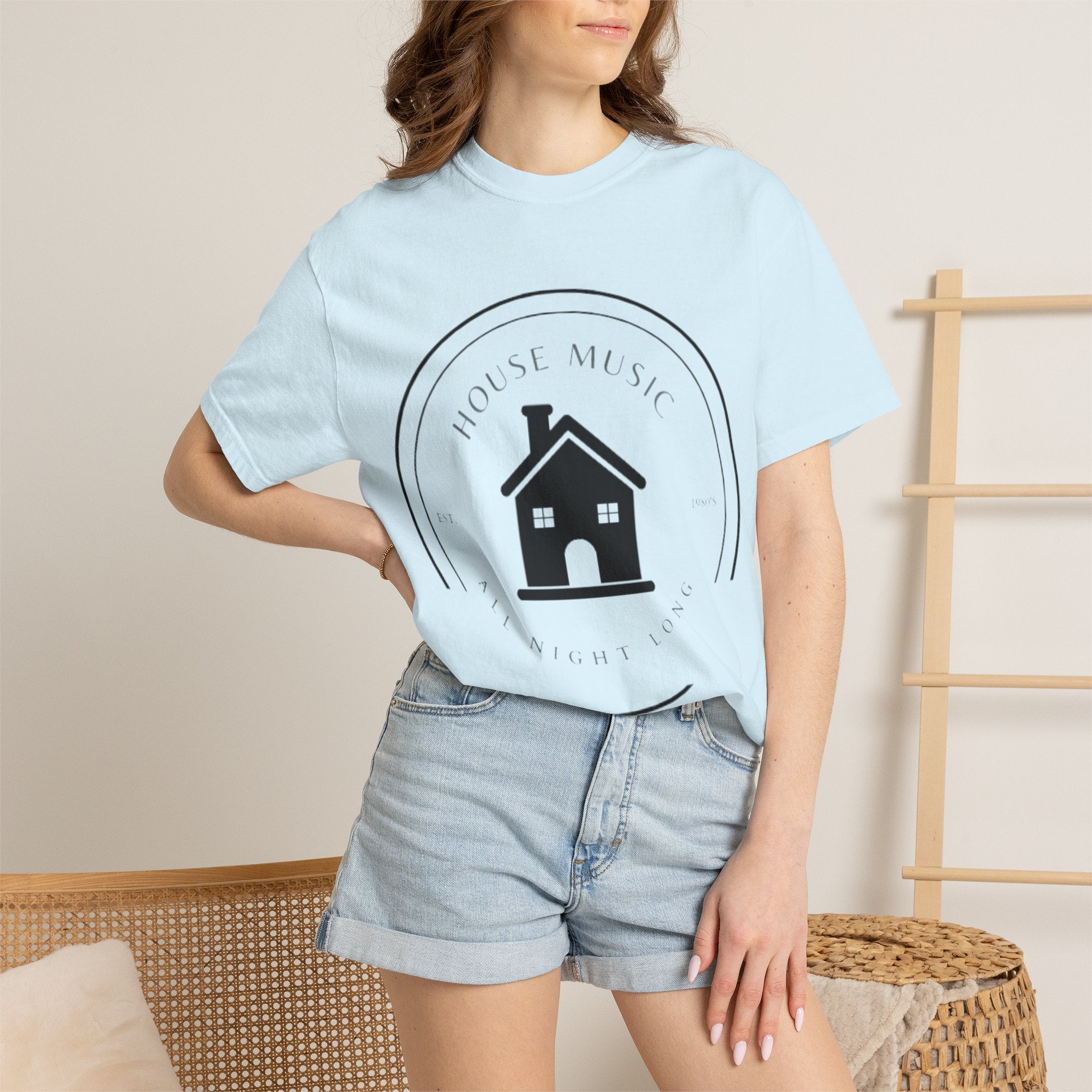 House Music T-Shirt — Home Is Where The Heart Is DJ Tee