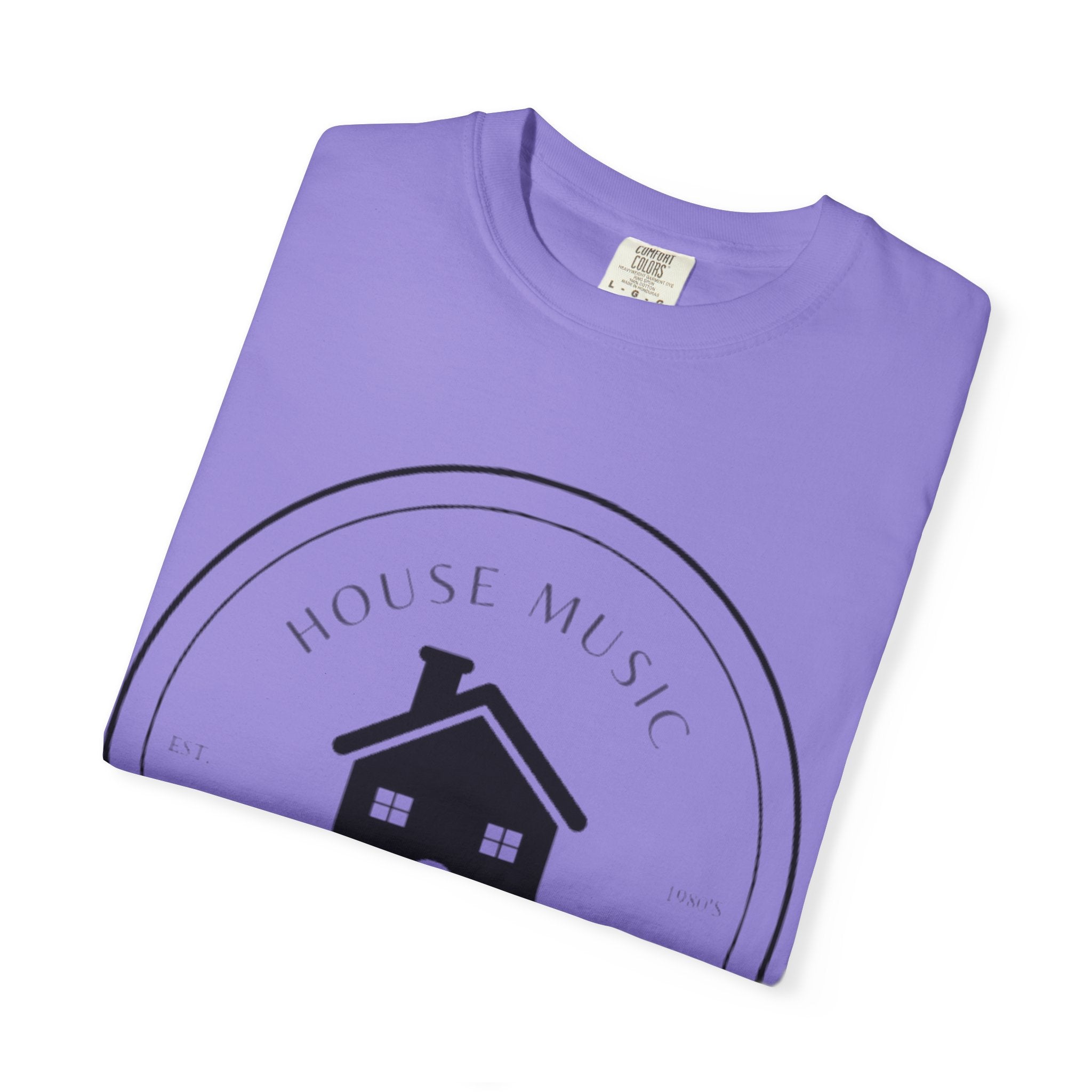 House Music T-Shirt — Home Is Where The Heart Is DJ Tee