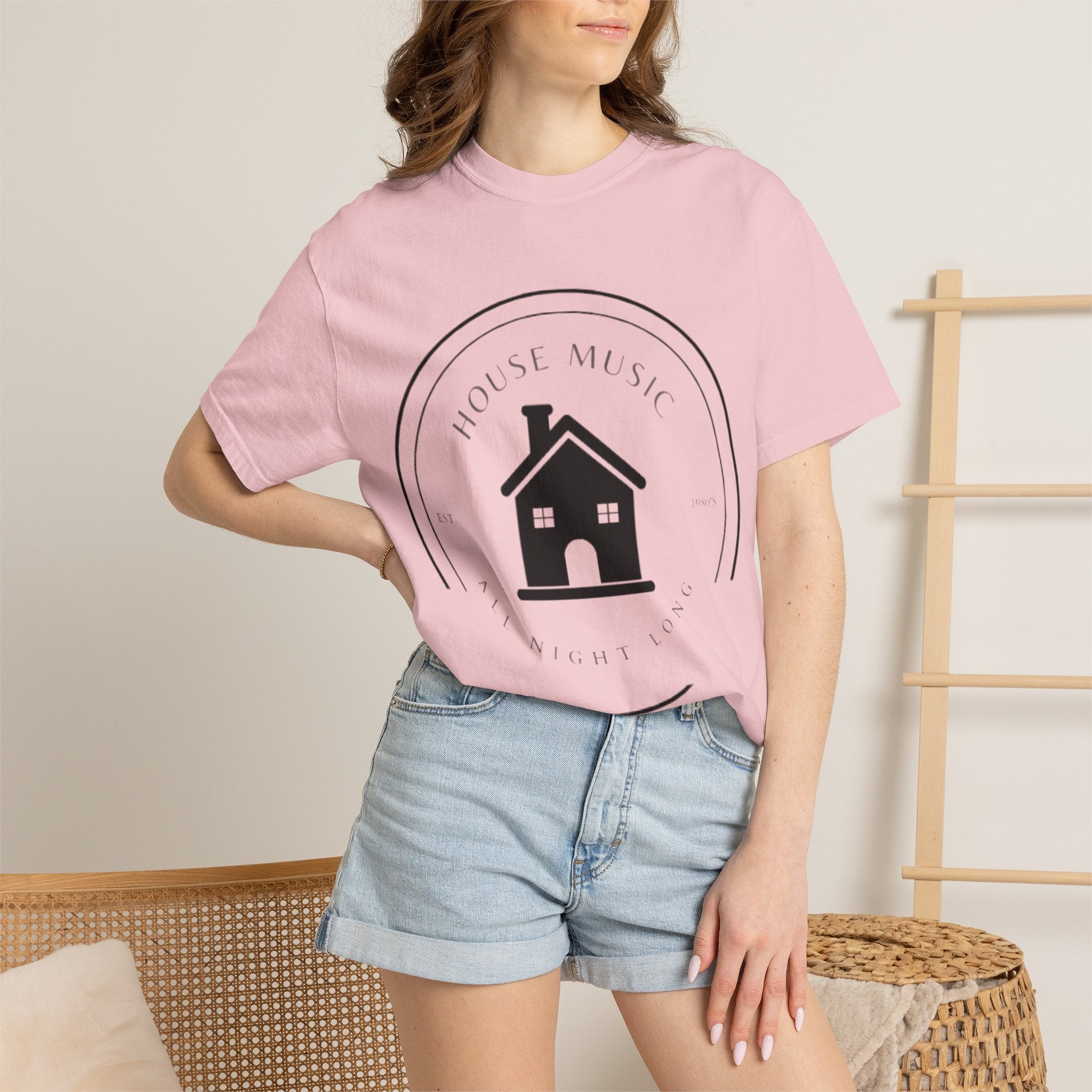 House Music T-Shirt — Home Is Where The Heart Is DJ Tee