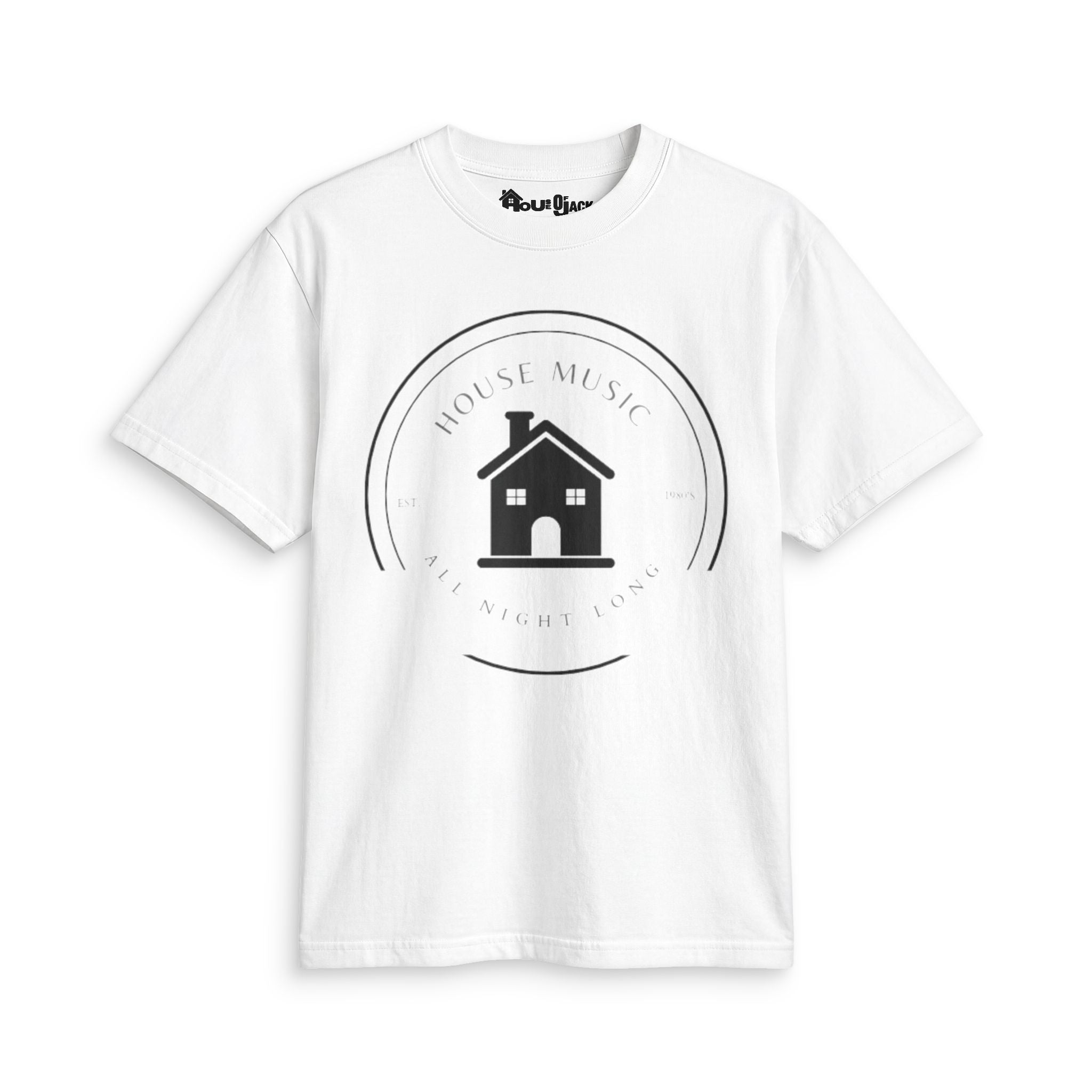 HOUSE MUSIC ALL NIGHT LONG Short Sleeve