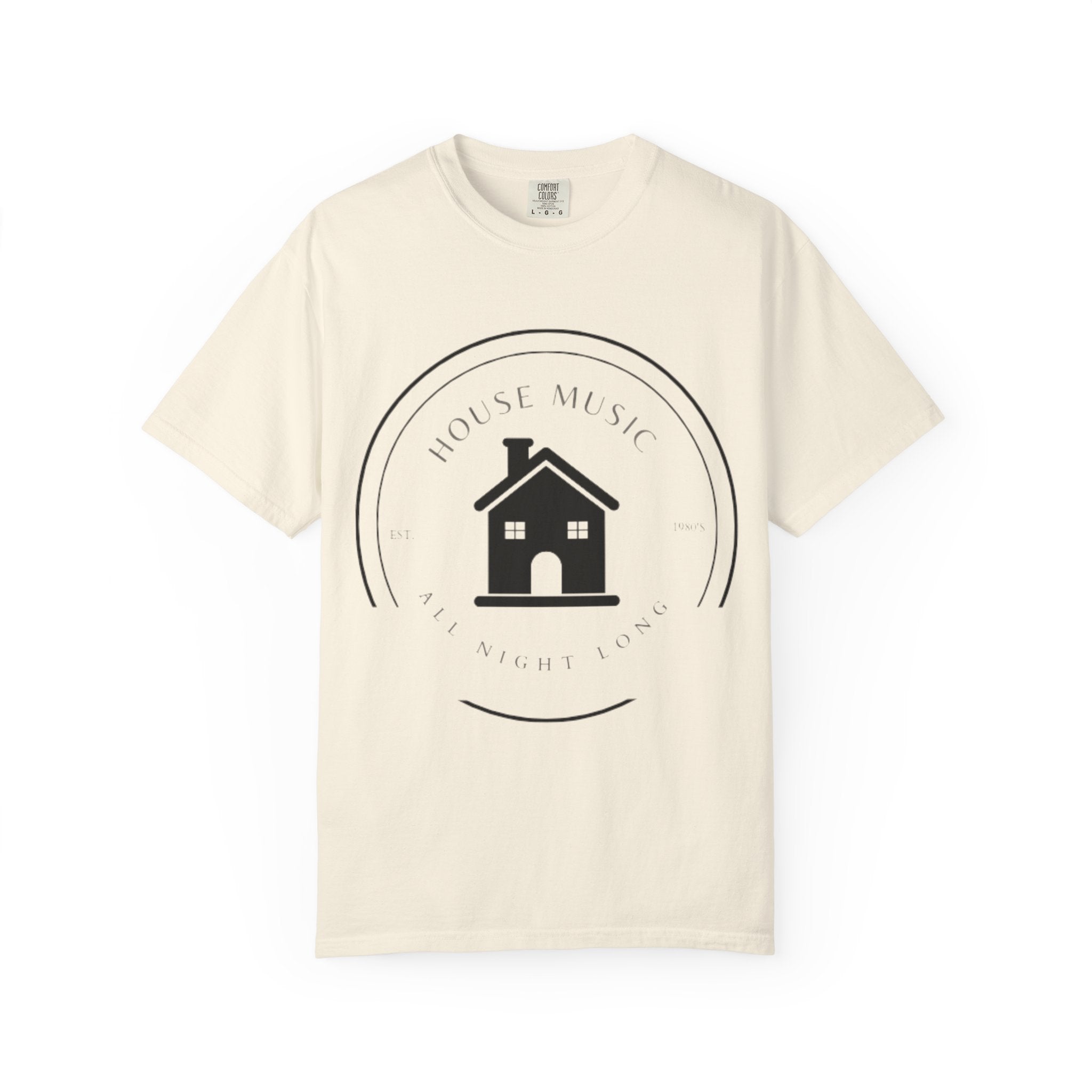 House Music T-Shirt — Home Is Where The Heart Is DJ Tee
