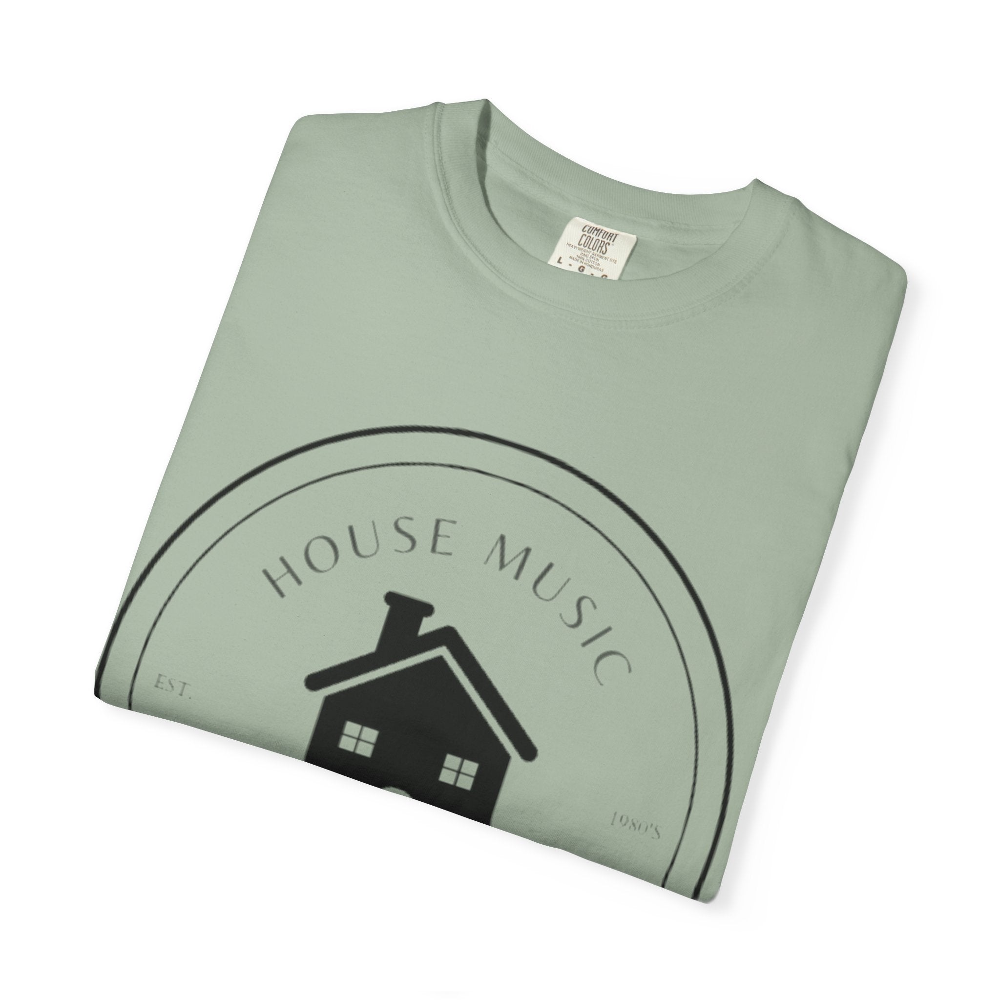 House Music T-Shirt — Home Is Where The Heart Is DJ Tee