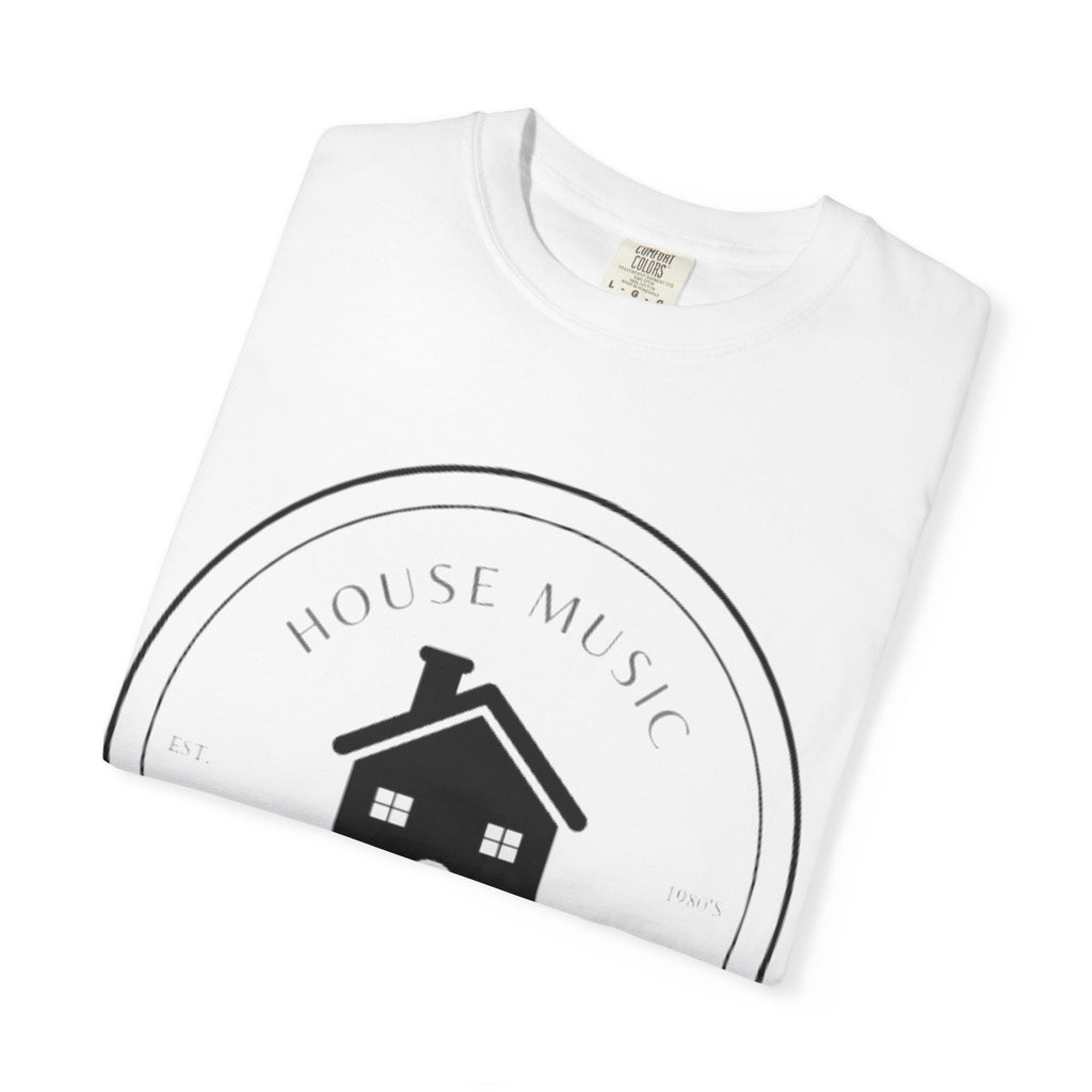 House Music T-Shirt — Home Is Where The Heart Is DJ Tee
