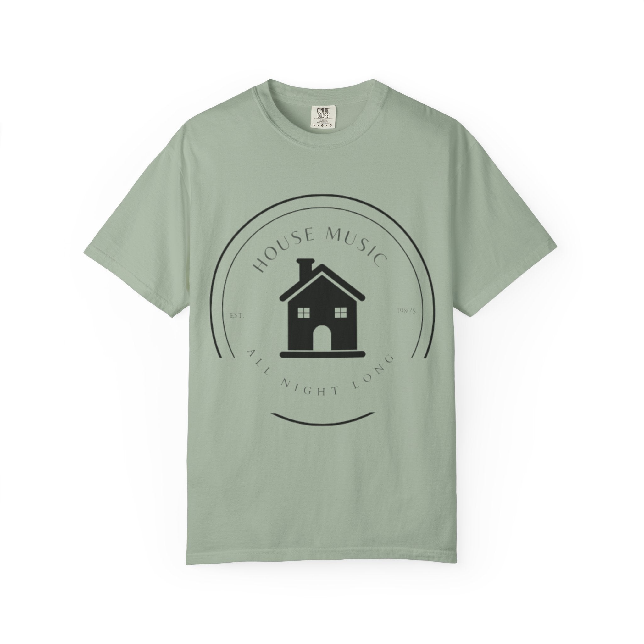 House Music T-Shirt — Home Is Where The Heart Is DJ Tee